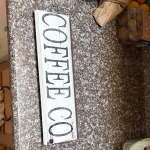 Rustic Coffee Co Sign